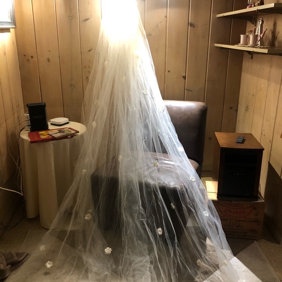 New, Never Worn Ivory Wedding Dress - Picture 10 of 11